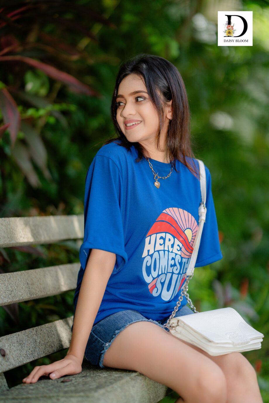 Sun - Oversized tshirt - cobalt blue
