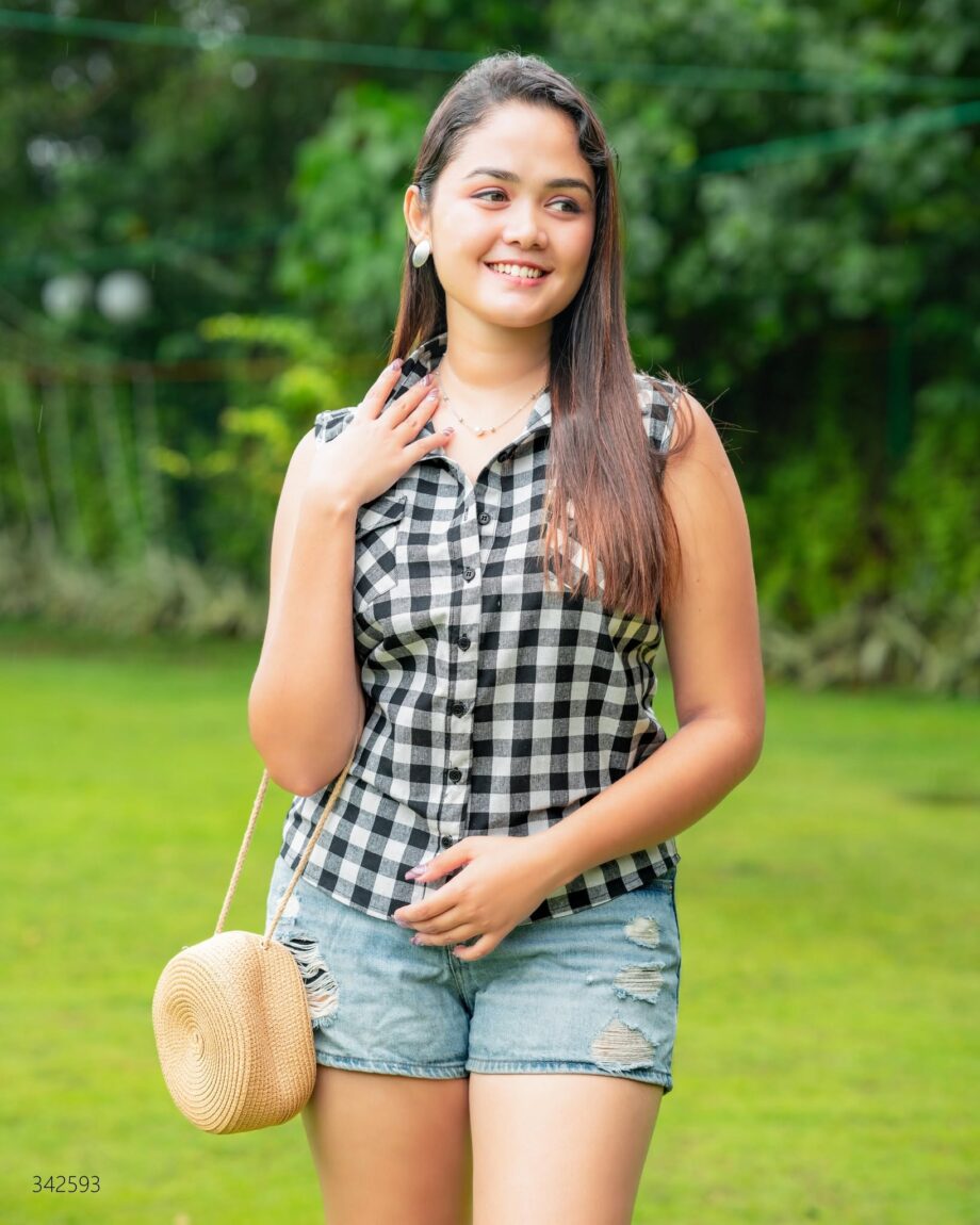 Checkered shirt - Jenny (Black)
