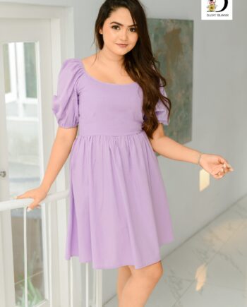Lavender Purple Dolly Dress