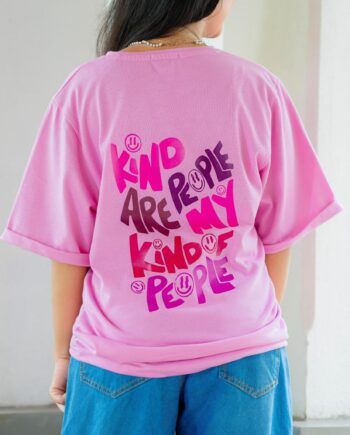 Back print collection - My Kind in pink