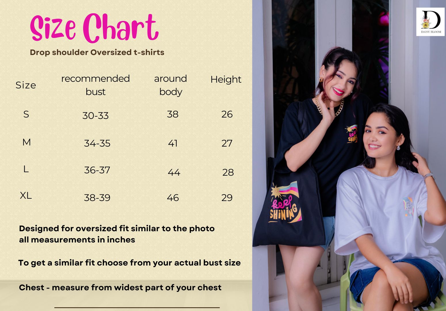 Oversized T-shirt - Chase